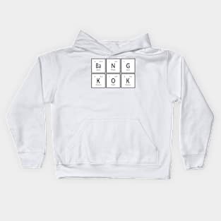 Bangkok City Elements Kids Hoodie